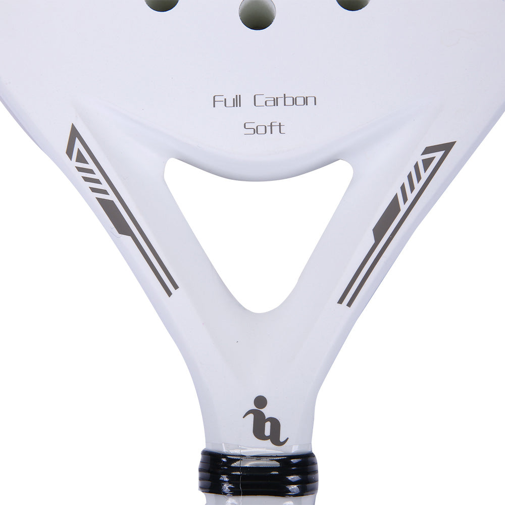 Raquette de padel R3 Grit — Blanc