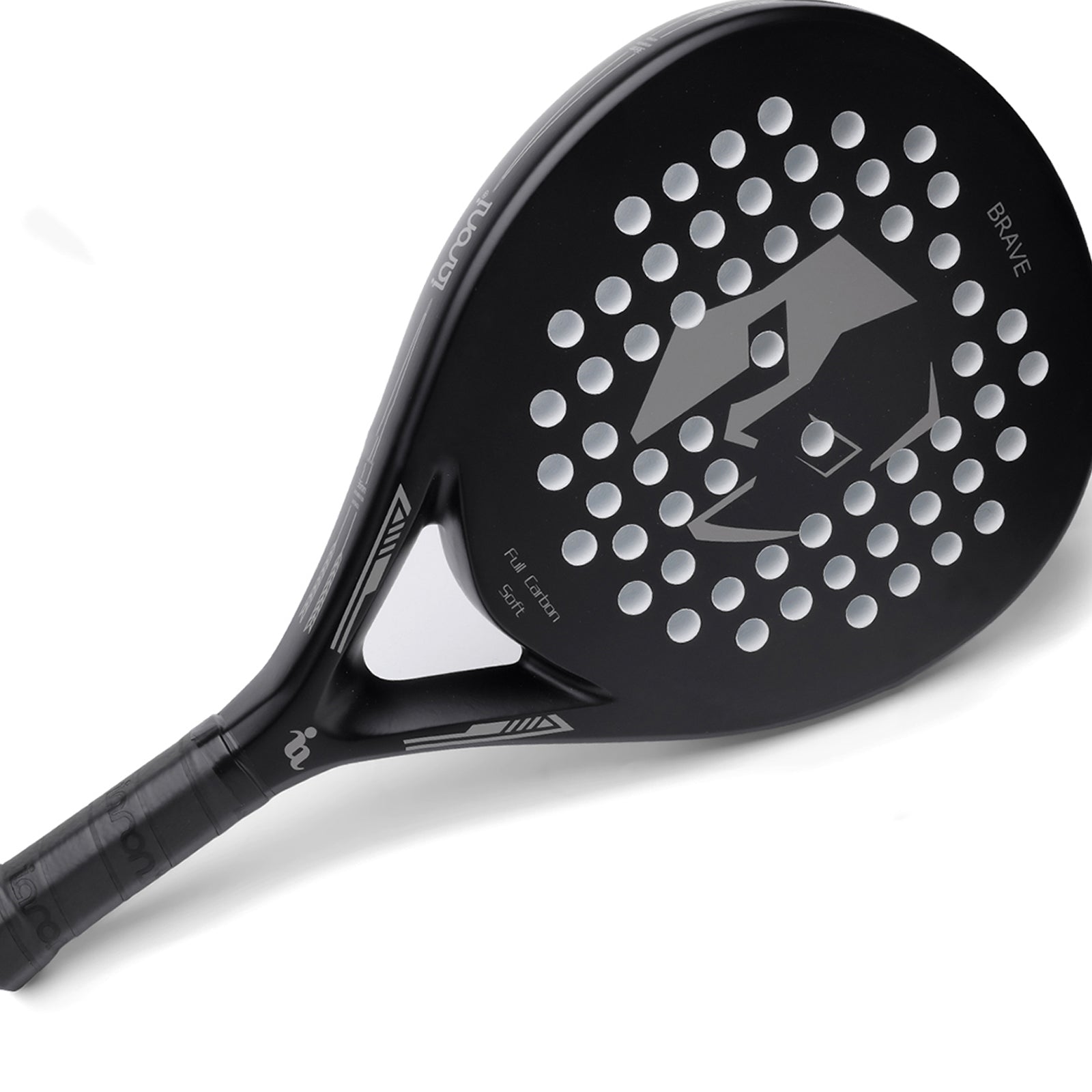 Raquette de padel R3 Grit — Noir
