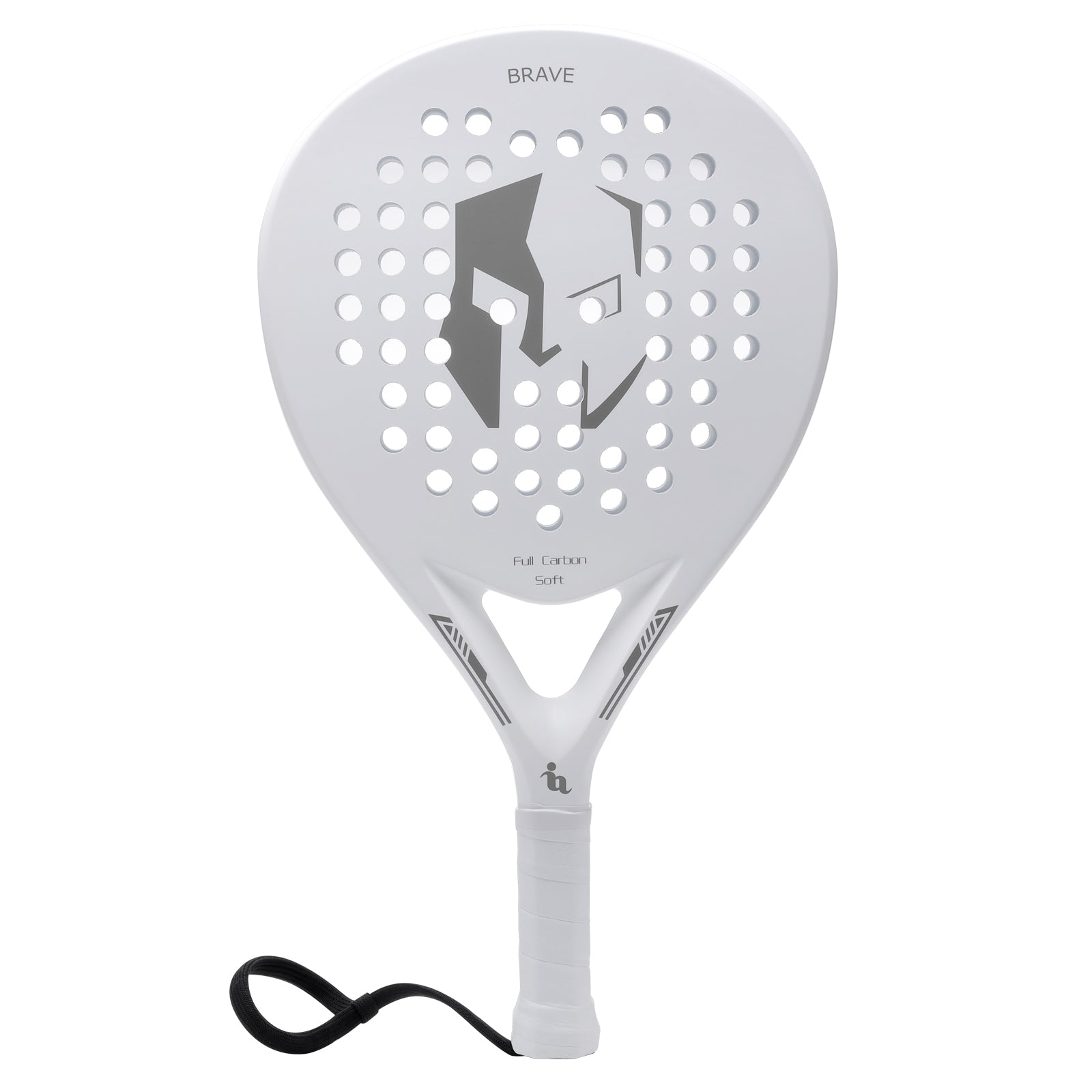 Raquette de padel R3 Grit — Blanc