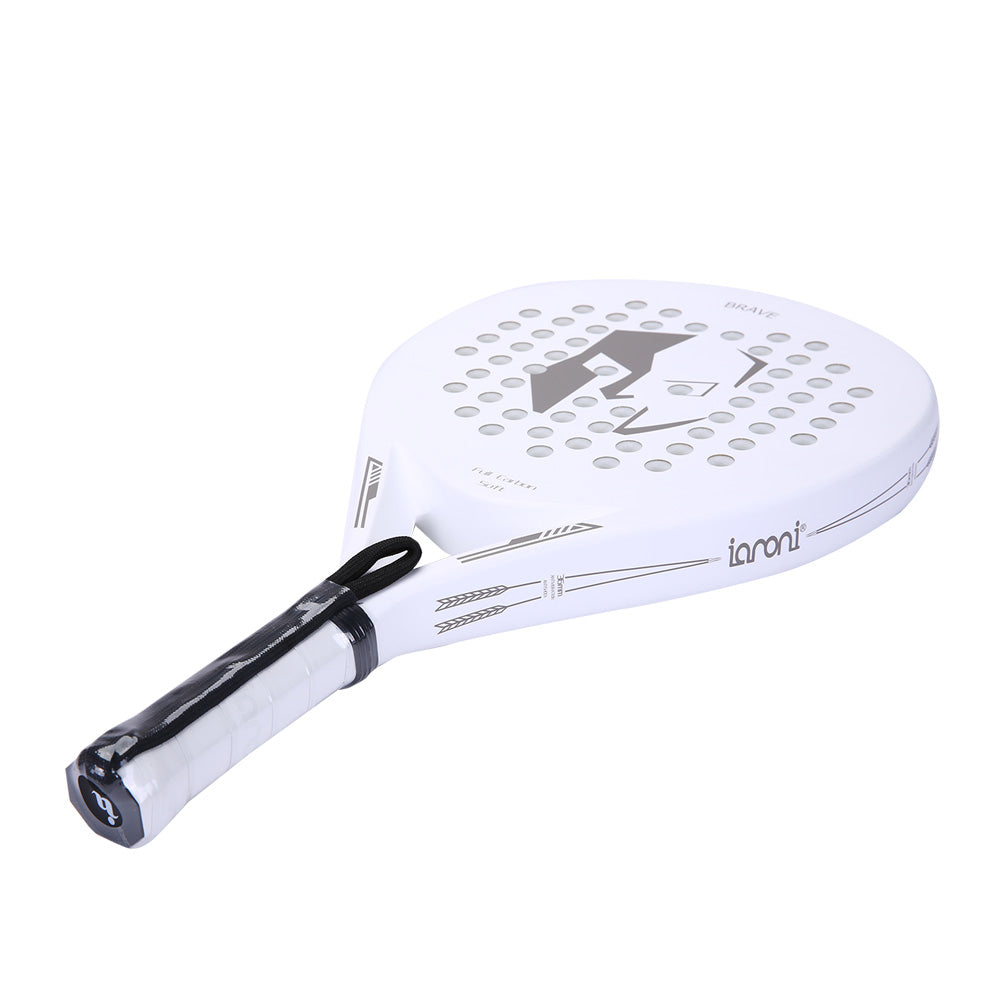 Raquette de padel R3 Grit — Blanc