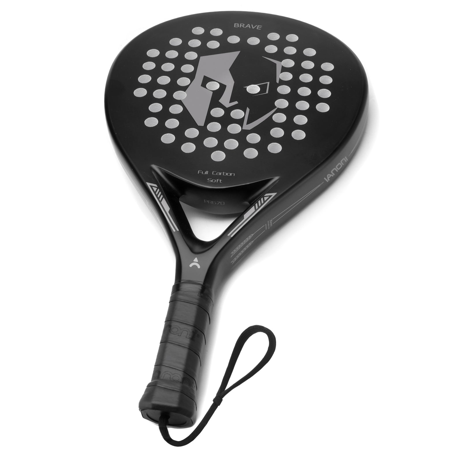 Raquette de padel R3 Grit — Noir