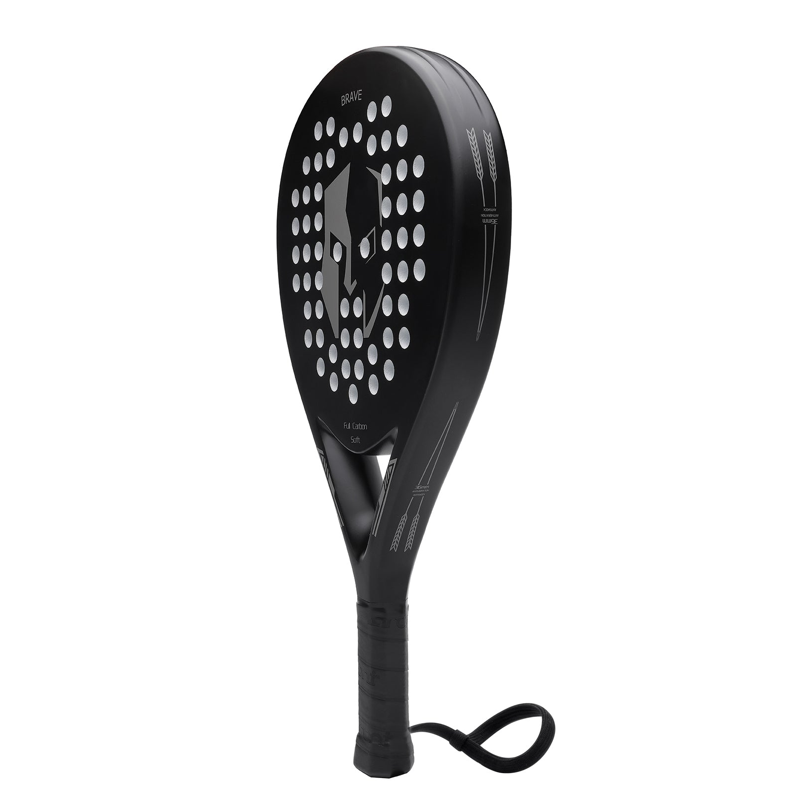 Raquette de padel R3 Grit — Noir