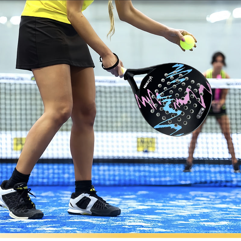 Raquette de padel G4 — Rose et noir