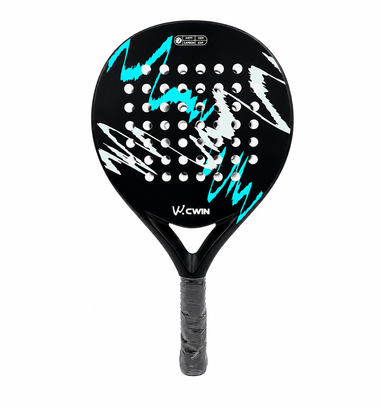 Raquette de padel G4 — Blanc et bleu