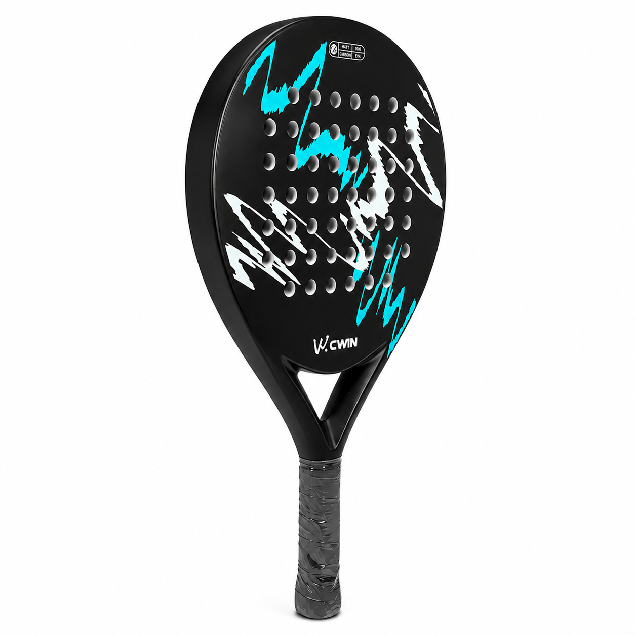 Raquette de padel G4 — Blanc et bleu