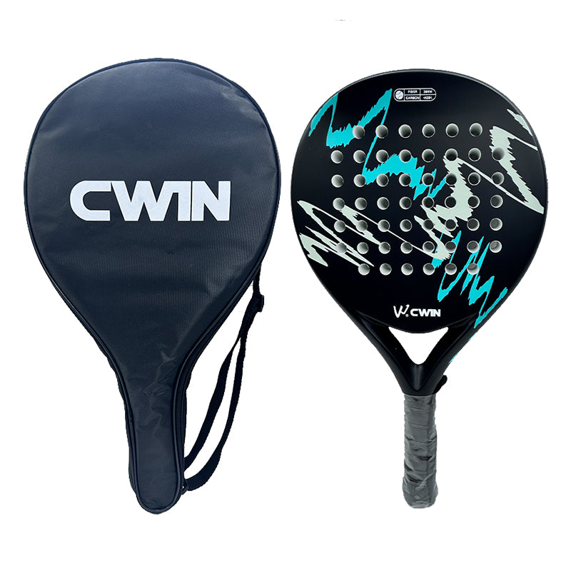 Raquette de padel G4 — Blanc et bleu