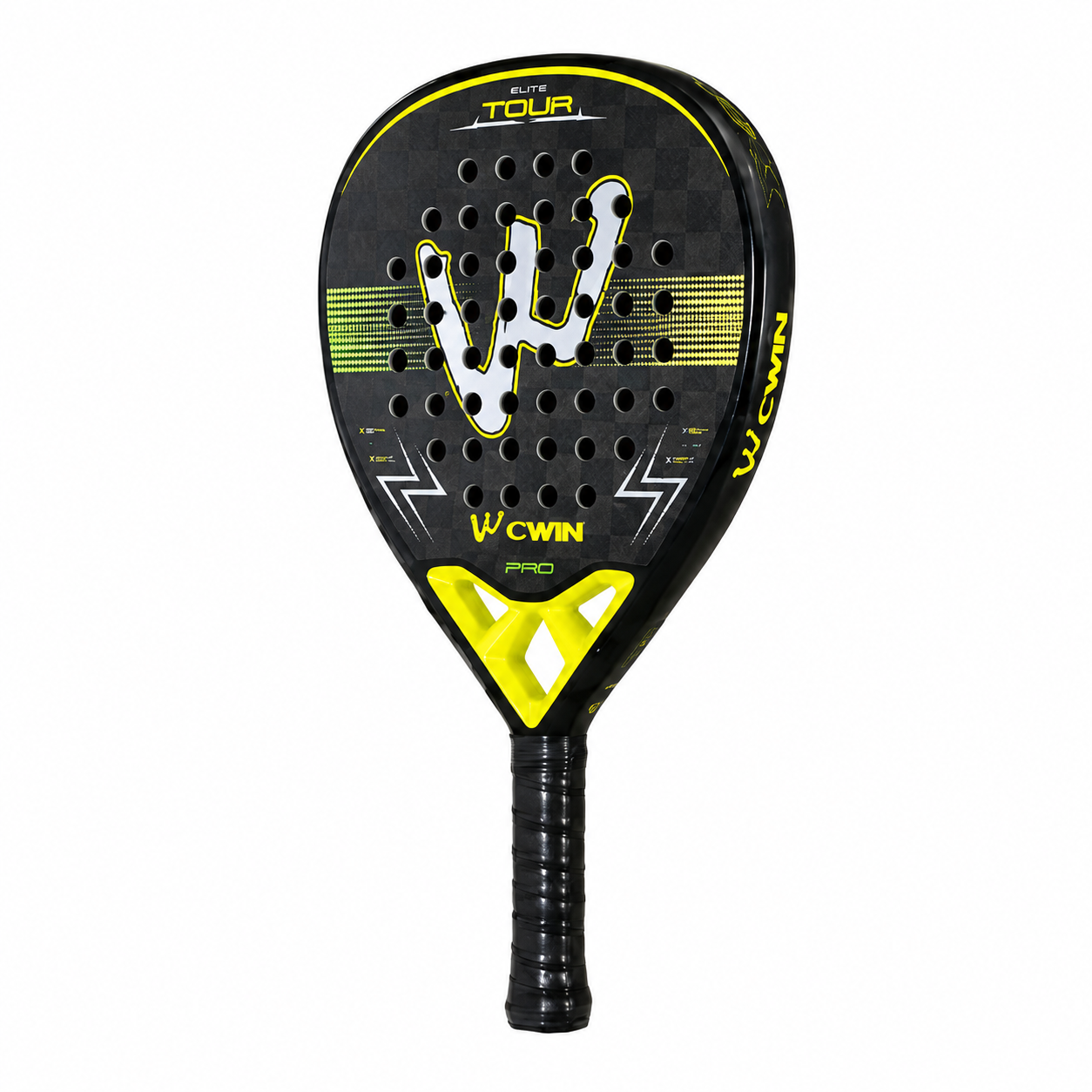 Raquette de padel G3 Carbone 18K — Jaune