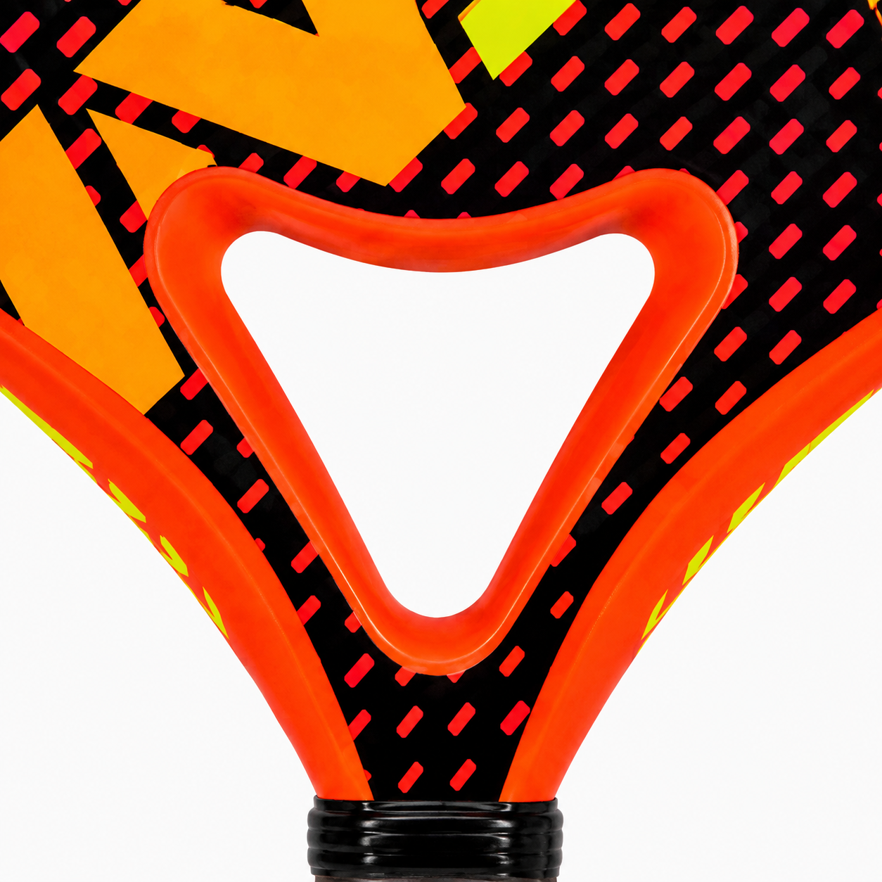 Raquette de padel D1 Carbone — Orange