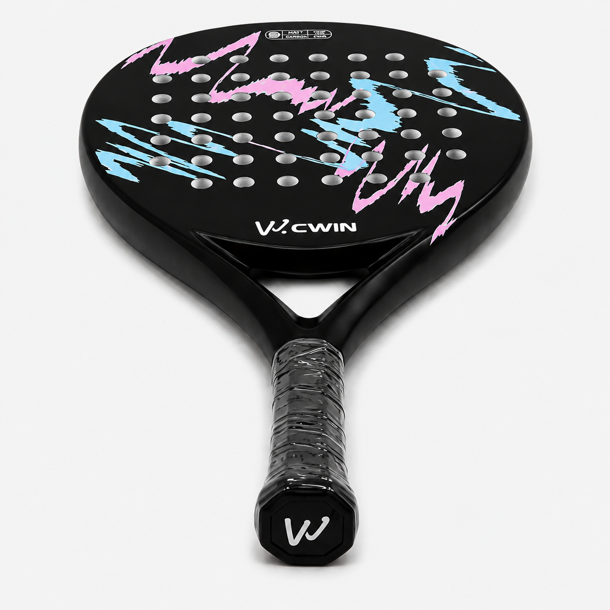Raquette de padel G4 — Rose et noir