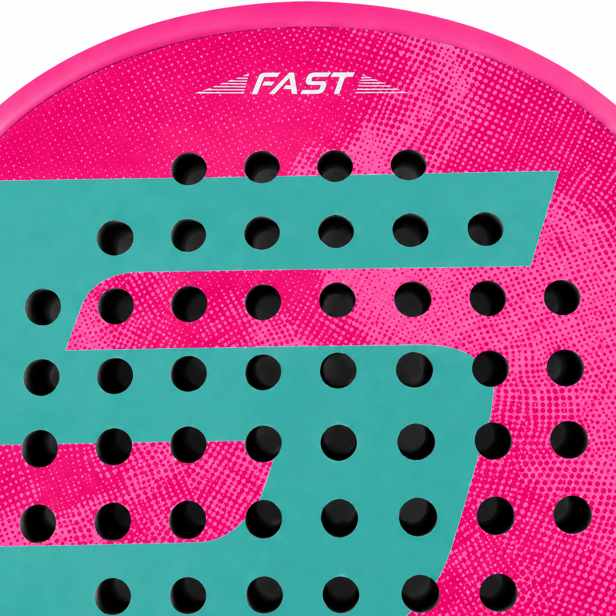 Raquette de padel R1 Carbone — Rose et bleu