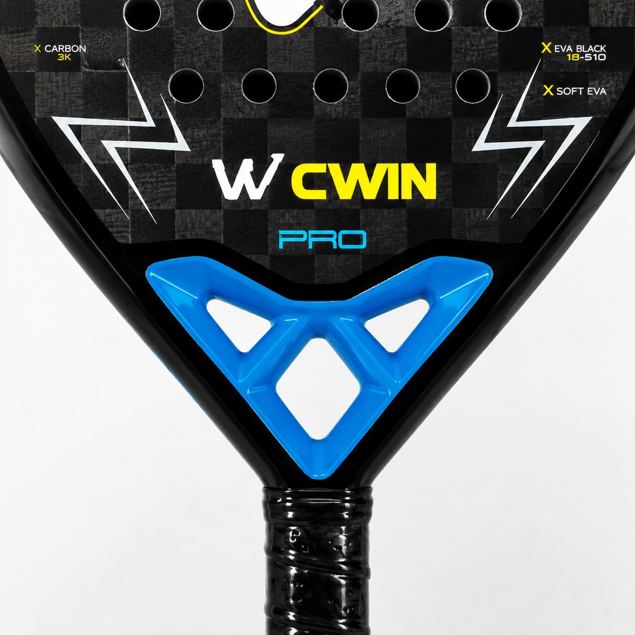 Raquette de padel G3 Carbone 18K — Noir et Beu